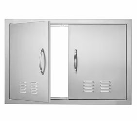 30 in. W x 21 in. H BBQ Grill Door