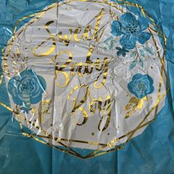 1st Boy Birthday/Boy Baby Shower Mylar Balloons
