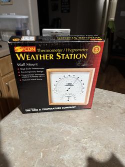 Weather Station Thermometer/ Hygrometer