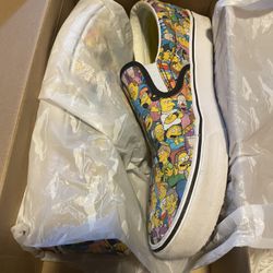 Slip On Vans Simpsons Size 12