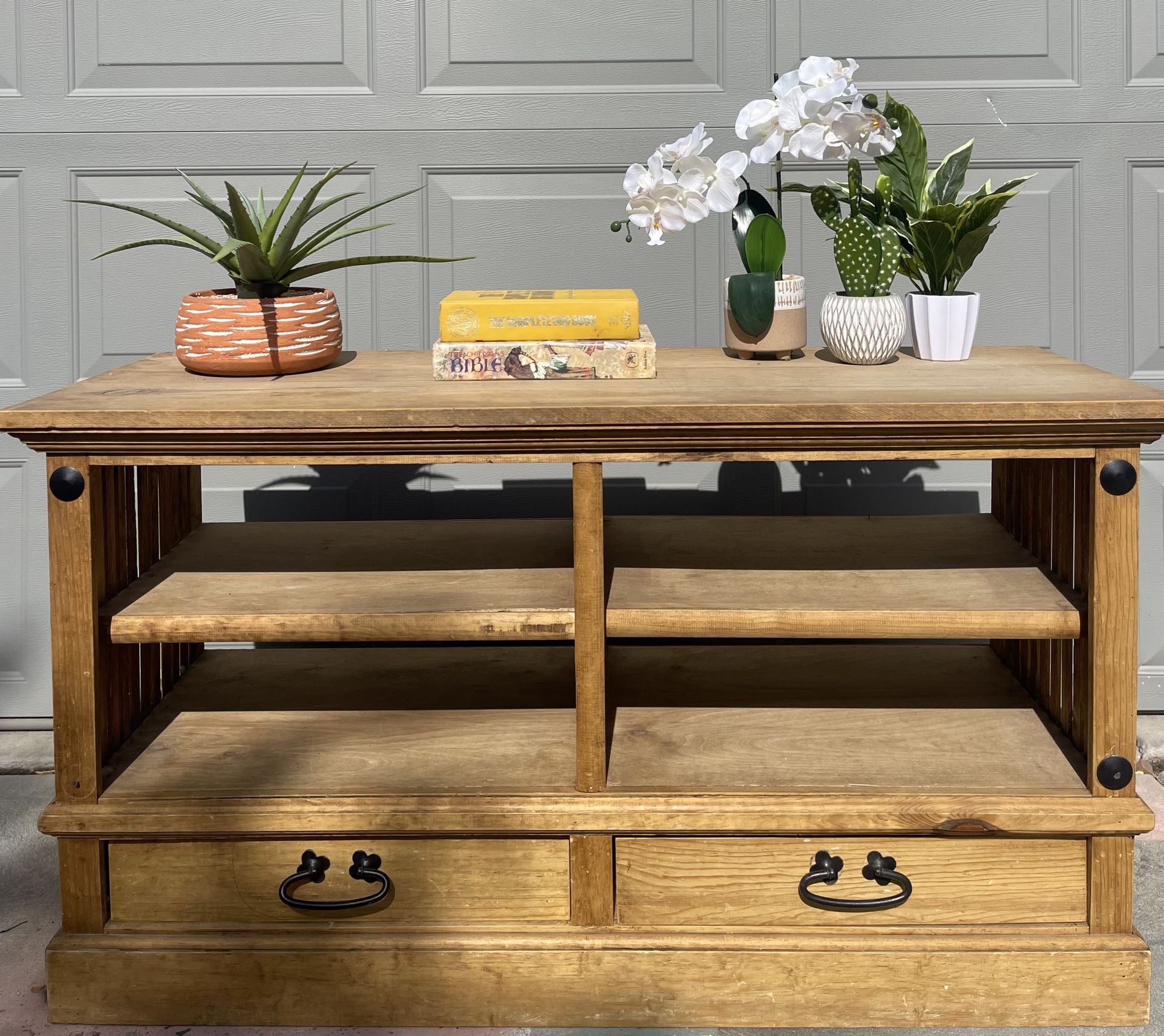 Wood Console Wood Table 