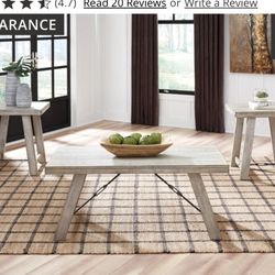 Carynhurst Coffee Table End Tables