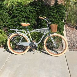 Huffy deluxe beach cruiser sales