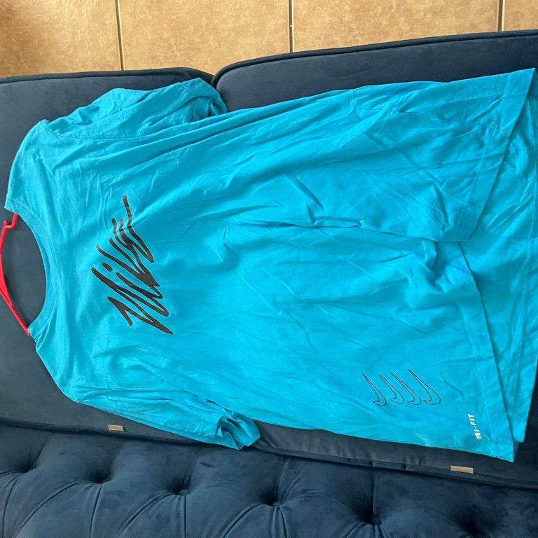 Blue Nike Shirt