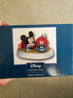 Precious moments Christmas Mickey Mouse figurine