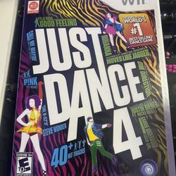 Wii Game .just Dance 4