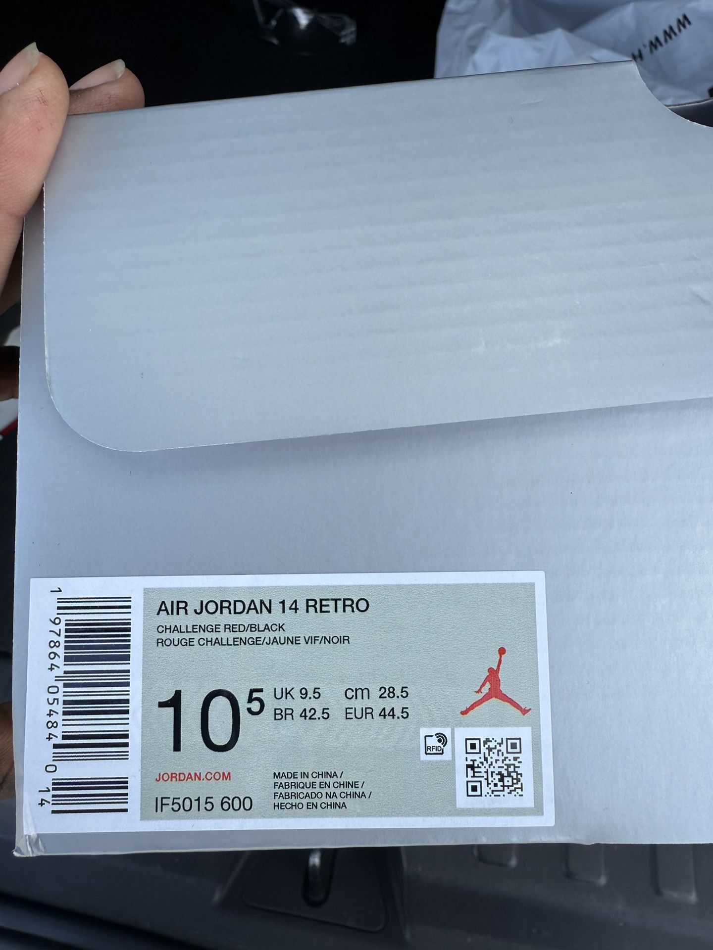Jordan 14 Ferrari Size 10.5