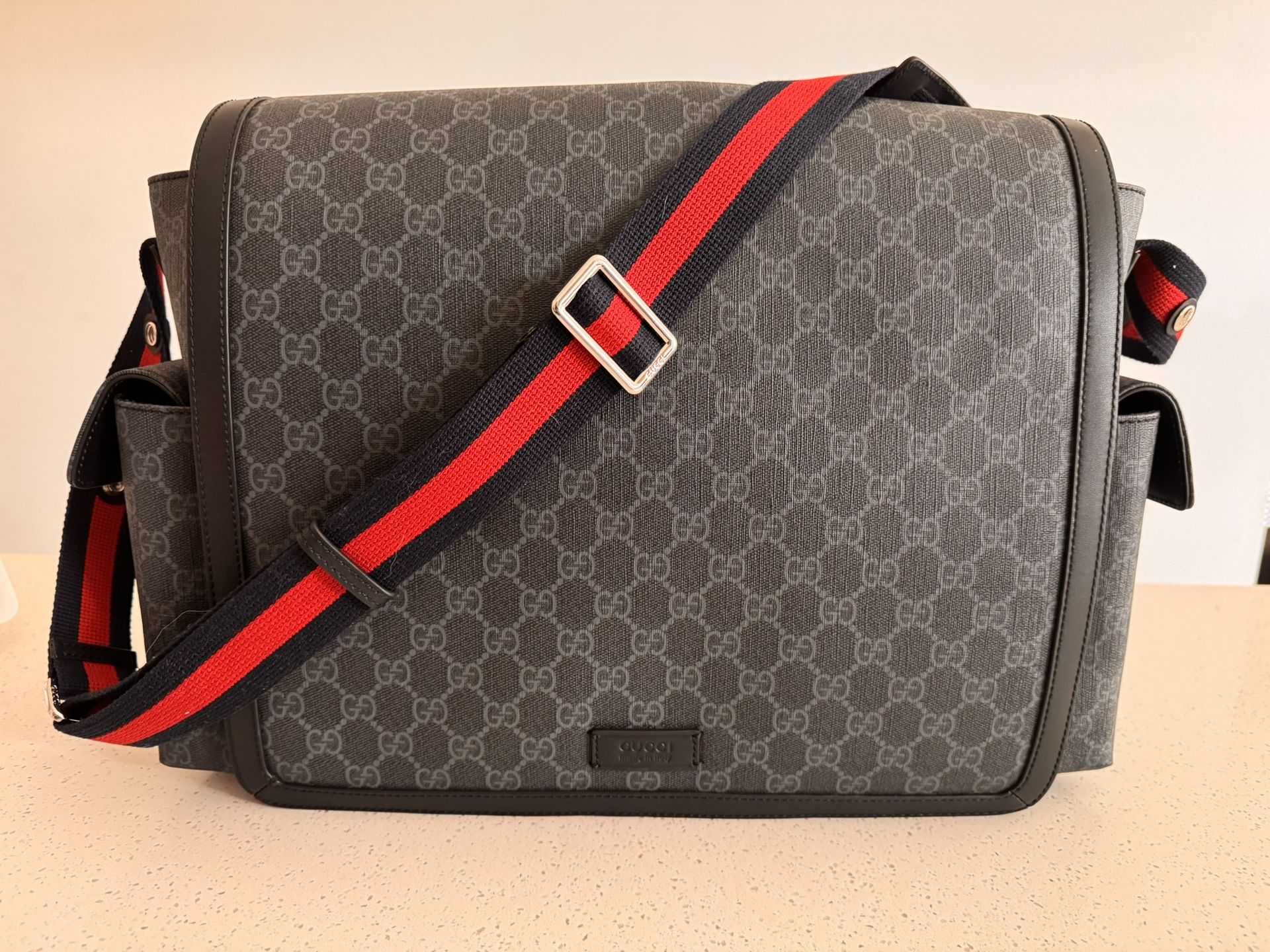 Gucci Supreme Medium Diaper Bag