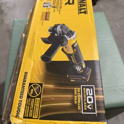 DEWALT 20V XR Cordless 4-1/2. in. to 5 in. Variable Speed Angle Grinder (Tool Only)