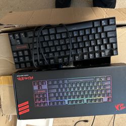 Rgb Keyboard And Headset Stand