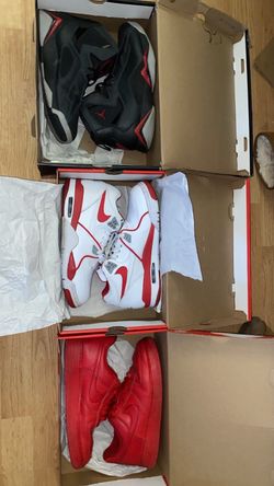 JORDANS AND A PAIR OF AIRFORCES