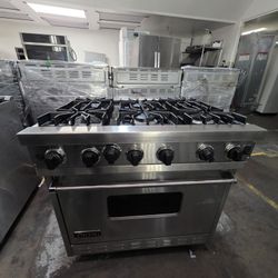 36" VIKING GAS RANGE STAINLESS STEEL 