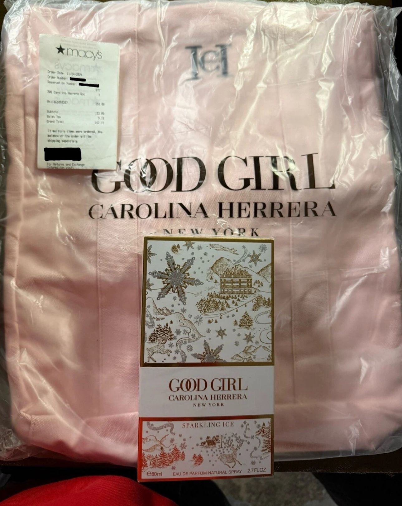Carolina Herrera Good Girl Sparkling Ice Perfume New Sealed