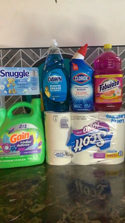 Household Cleaning & Laundry Supply Bundle the price is firm