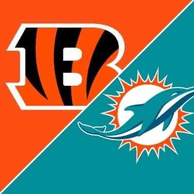 Dolphins vs. Bengals (December 21 -1:00pm)