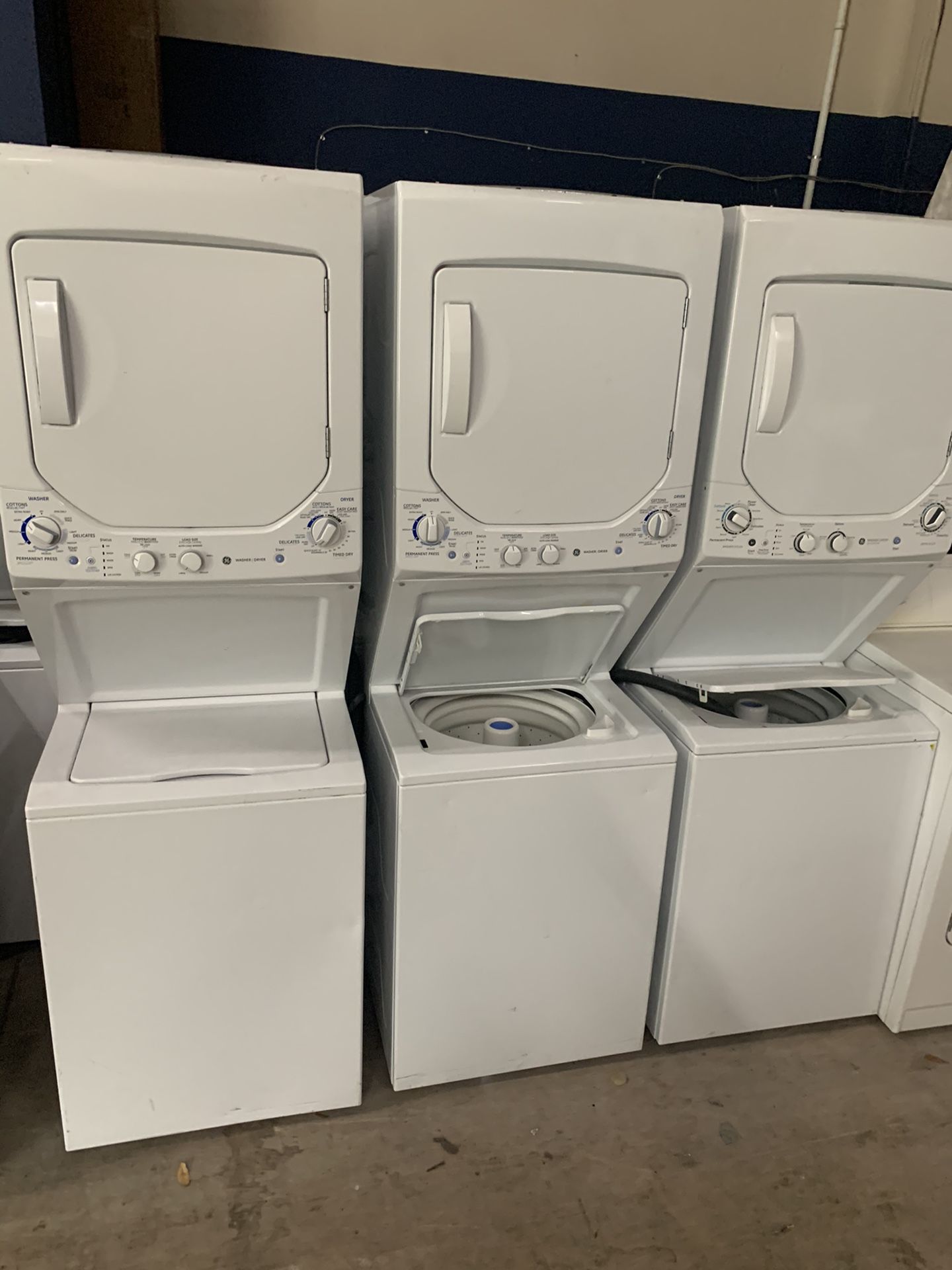 Ge Stackable Washer Dryer