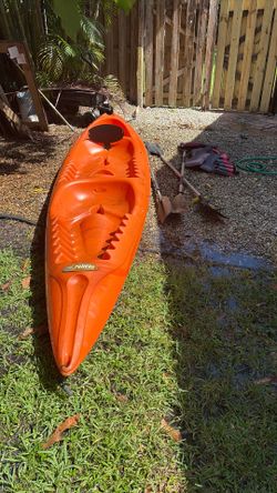 12 ft 2 person pelican kayak - orange