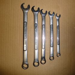 Craftsman 5 Piece Combination Speed Wrenches
