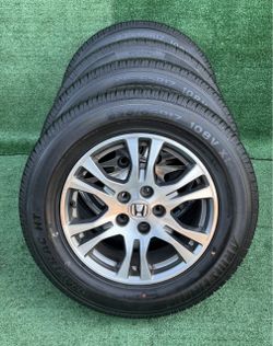 17" OEM Honda Wheels & Tires Set (5x120 Bolt Pattern) – Fits Odyssey, Pilot, Ridgeline, ACURA MDX, ZDX