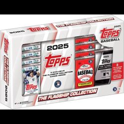 2025 Topps Series 1 Heritage Baseball Flagship Collection Sealed Box