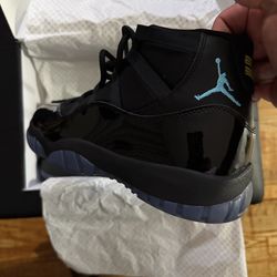 “NEW WITH BOX JORDAN 11 GAMMAS SIZE 10”