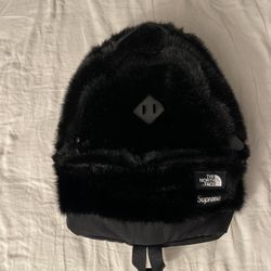 Supreme x The North Face Faux Fur Backpack 'Black'