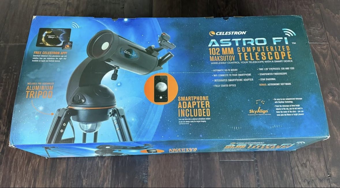Celestron Astro Fi Telescope Wireless with App