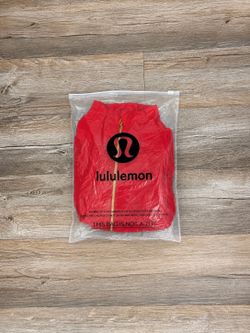 Red and Black Lululemon Jacket