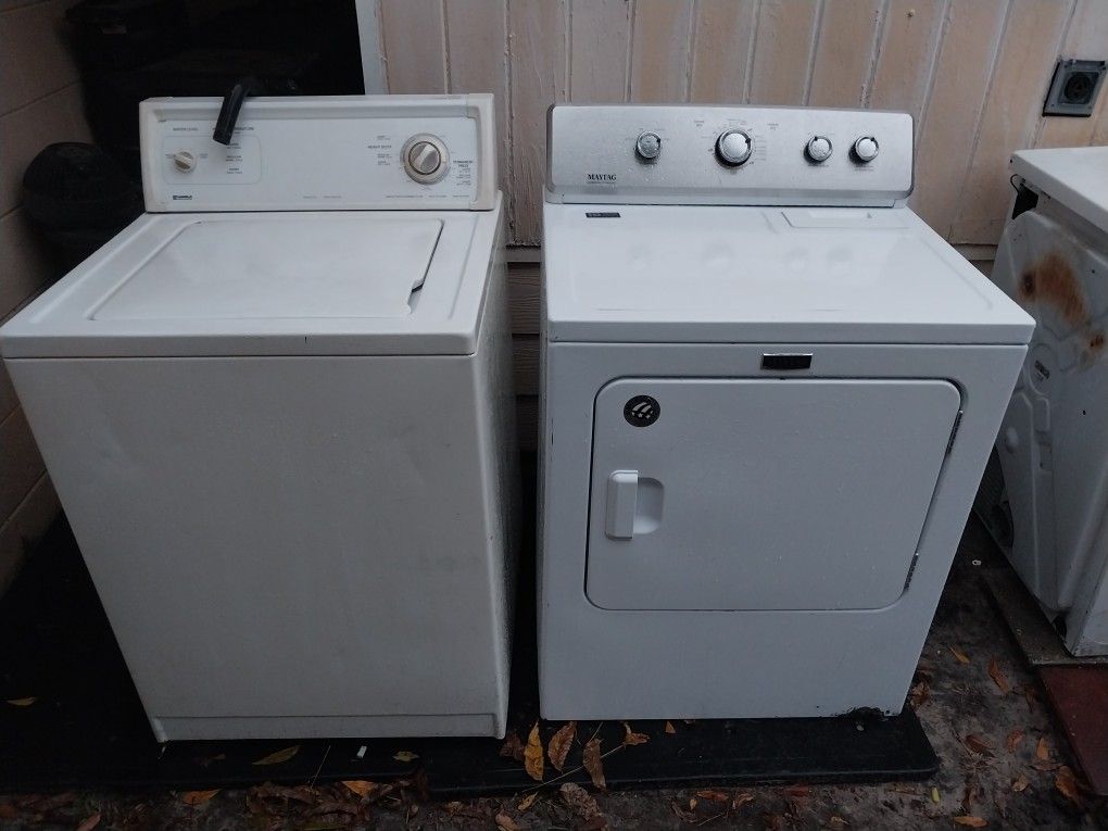 Kenmore Washer And Maytag Dryer Set