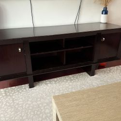 Dark brown Media Console