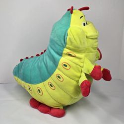 Disney Store Pixar A Bug's Life Heimlich The Caterpillar Plush 12" Stuffed Animal