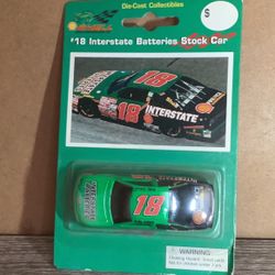 Vintage 1996 Shell Motorsports #18 Interstate Batteries Stock Car