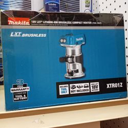MAKITA 18V LXT LITHIUM-ION BRUSHLESS COMPACT ROUTER (TOOL ONLY)