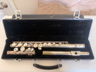 Beginner Flute with case & music stand