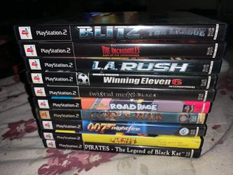 10 Playstation 2 Game Lot