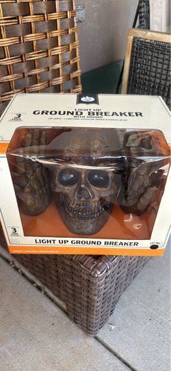 Halloween Light Up Ground Breaker with Sound