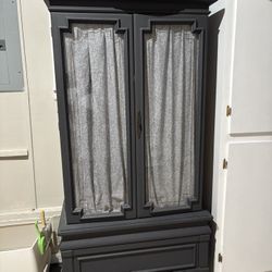Solid Wood Armoire Dresser Chest