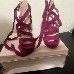 New Justfab Heels In Box 