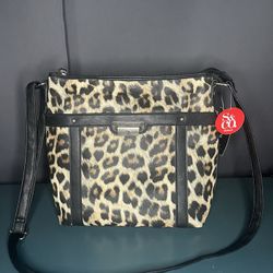 Style & Co. Leopard Crossbody Shoulder/Handbag.