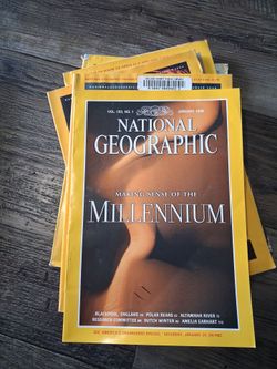 Geographic magazine starting from the 1980s