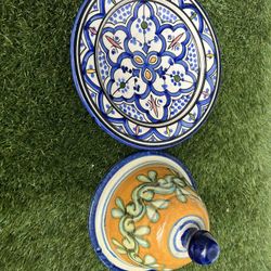 Moroccan Tangie Pot Ceramic