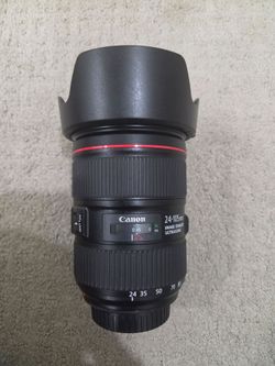 Canon EF 24-105mm L IS II USM camera lens!