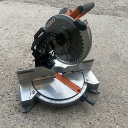Ridgid 12in Miter Saw Dual Bevel 