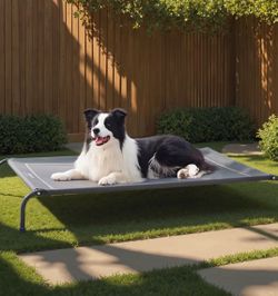 Large Dog Bed 49in Grey