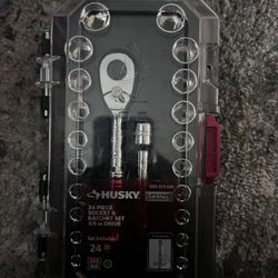 Husky 24 Piece Socket Set
