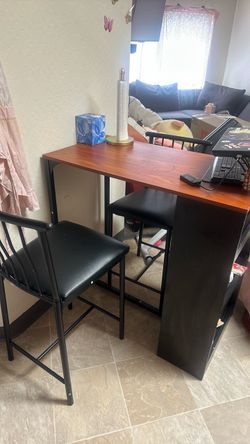 2 seater Wooden dining table