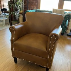 Gail Vegan Leather Armchair