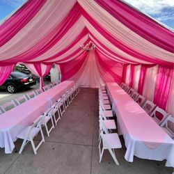 Drapping Chairs Tables