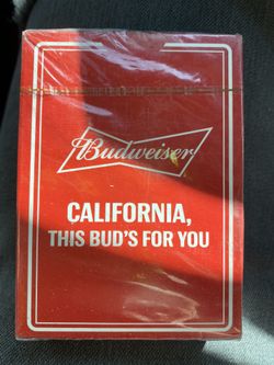 Budweiser Playing Cards