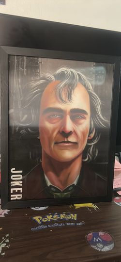 Lenticular joke wall art with border